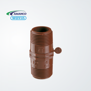 Niple  inyectado 6 cm – PPM (rosca)