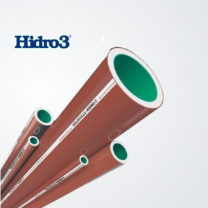 Tubo Hidro3 Verde, termofusión (agua caliente)