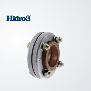 Unión doble c/brida metálica Fusión Hidro 3