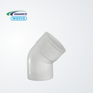 Codo 45º MH PVC -Nivel 1