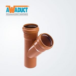 Ramal a 45 H-H ø40×40 mm(2057) Awaduct