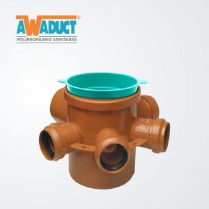 Pileta losa 5 entradas c/sifón (2069) Awaduct