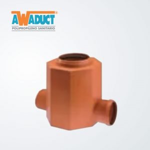 Pileta de patio octogonal c/sifón (6031) Awaduct