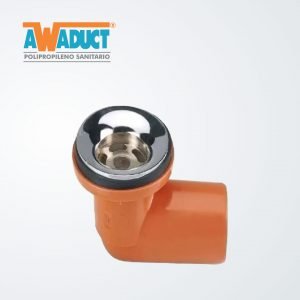 Codo sopapa bañera ø 40mm BCE CR (4098) Awaduct