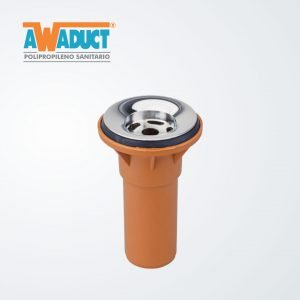 Sopapa bañera vertical ø 40mm BCE CR (4128) Awaduct