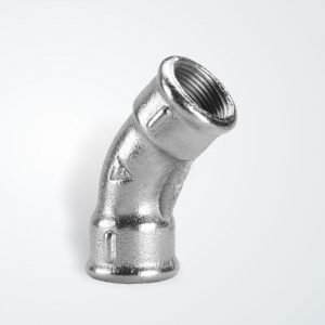 Curva 45 galvanizado HH