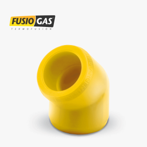 Codo 45° fusión – Fusiogas