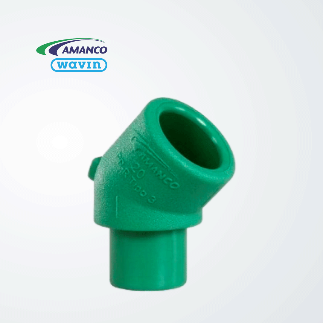 Codo a 45 MH-fusión