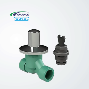 Llave de paso cabezal Polim- Fusión