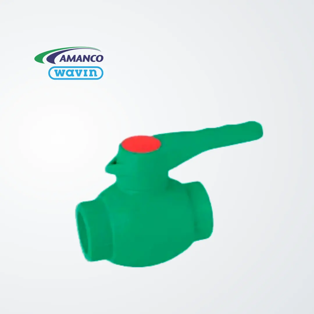 Valvula esferica con manija